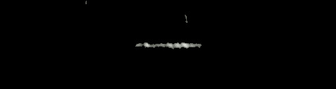 Processed fireball image
