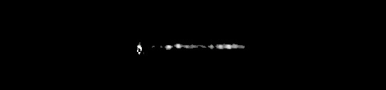 Processed fireball image