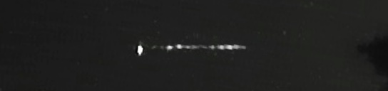 Unprocessed fireball image
