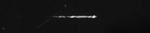 Unprocessed fireball image
