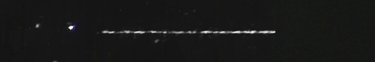 Unprocessed fireball image