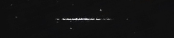 Unprocessed fireball image