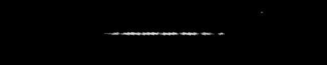 Processed fireball image