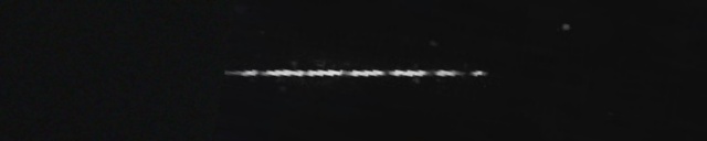 Unprocessed fireball image