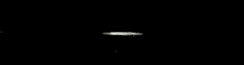 Processed fireball image