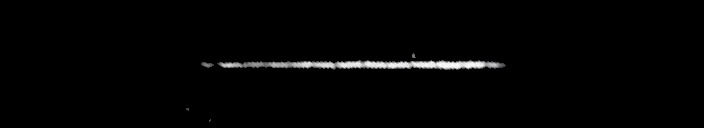 Processed fireball image