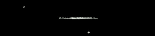 Processed fireball image