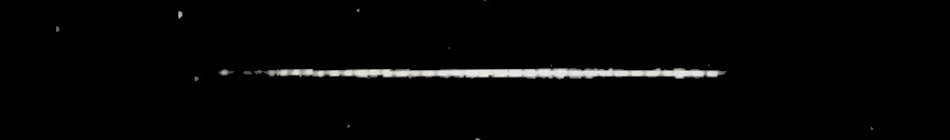 Processed fireball image