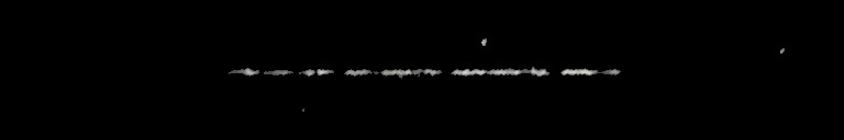 Processed fireball image
