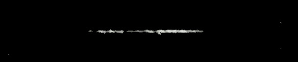 Processed fireball image