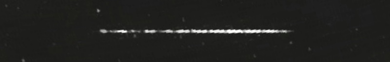 Unprocessed fireball image
