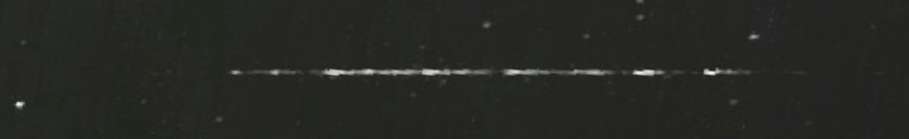 Unprocessed fireball image