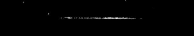 Processed fireball image