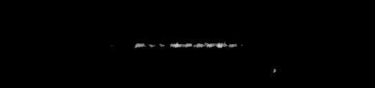 Processed fireball image