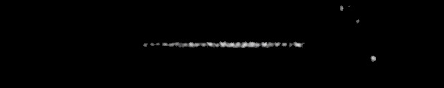 Processed fireball image