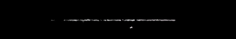 Processed fireball image