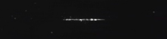 Unprocessed fireball image