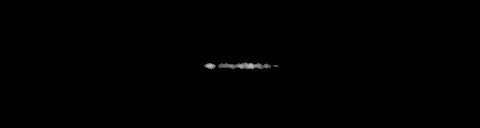 Processed fireball image