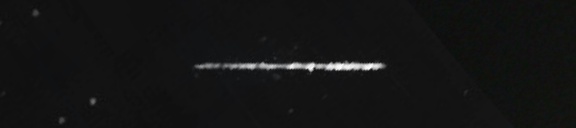 Unprocessed fireball image