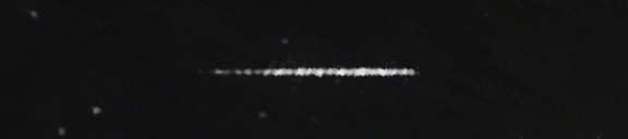 Unprocessed fireball image