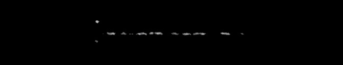 Processed fireball image