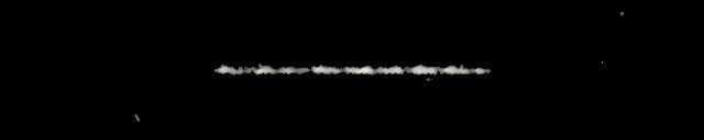 Processed fireball image
