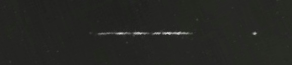 Unprocessed fireball image