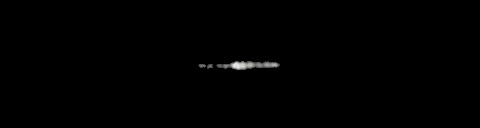 Processed fireball image