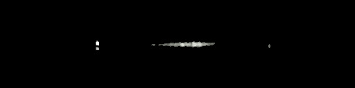 Processed fireball image