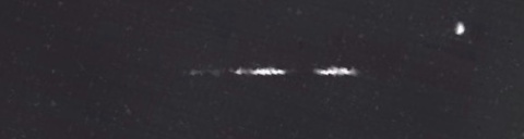 Unprocessed fireball image