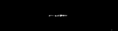 Processed fireball image