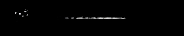 Processed fireball image