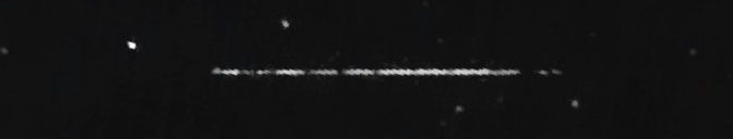 Unprocessed fireball image