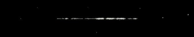 Processed fireball image
