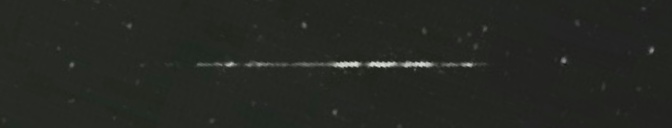 Unprocessed fireball image