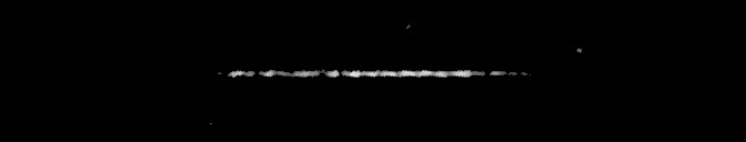 Processed fireball image