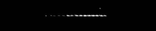 Processed fireball image
