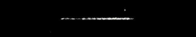 Processed fireball image