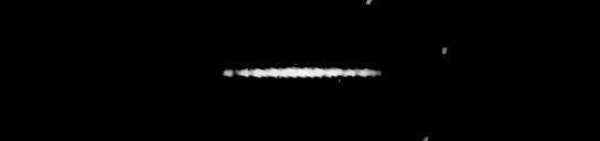 Processed fireball image