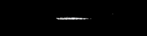 Processed fireball image