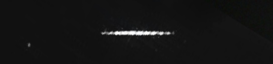 Unprocessed fireball image