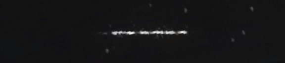 Unprocessed fireball image