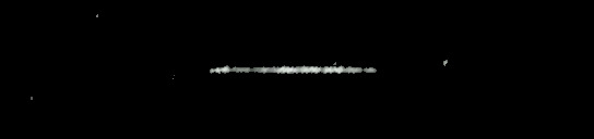 Processed fireball image