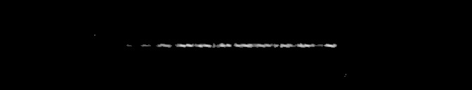 Processed fireball image