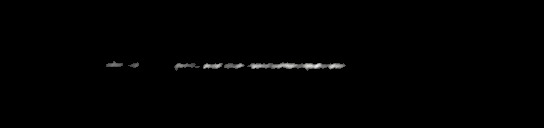 Processed fireball image