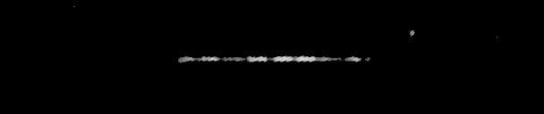 Processed fireball image