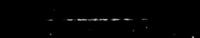 Processed fireball image
