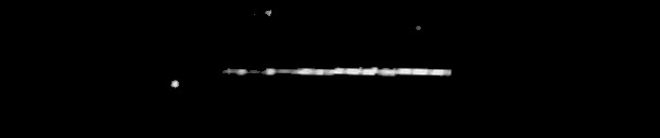 Processed fireball image