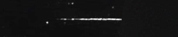Unprocessed fireball image