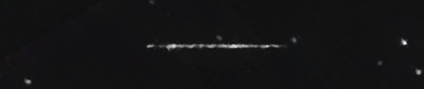 Unprocessed fireball image